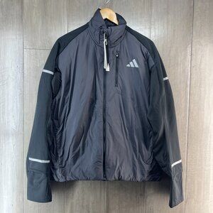 Adidas Men's Adi365 Climawarm Running Jacket Black Size Medium JM5729